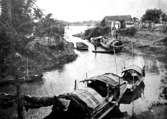 民國時期的高沙渡頭（1946年攝）。