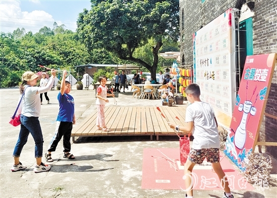 臺山文旅相關商家不斷創(chuàng)新游玩模式，讓臺山成為熱門旅游“打卡地”。