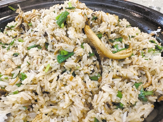 臺(tái)山黃鱔飯廣受歡迎。