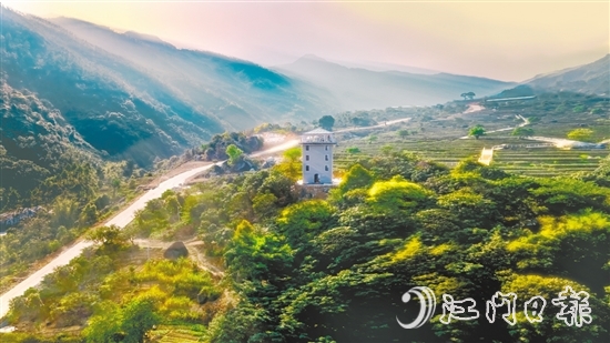 五邑天露山景區(qū)。大沙鎮(zhèn)供圖