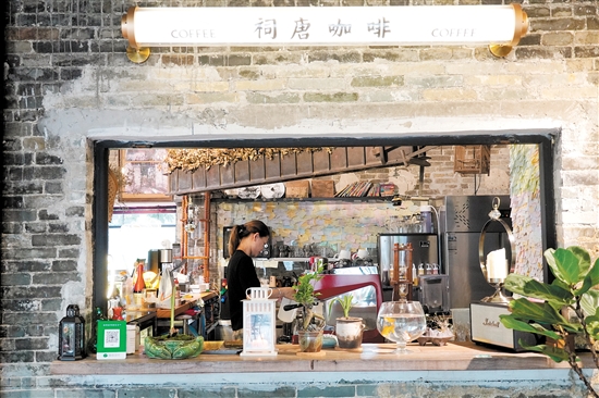 在江門(mén)鄉(xiāng)村，藏著許多“寶藏”咖啡茶飲店。