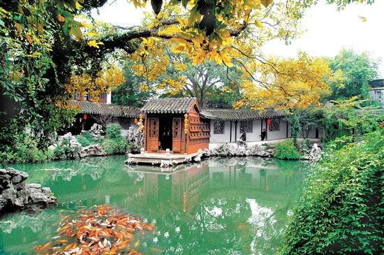 同里古鎮(zhèn)風(fēng)景優(yōu)美。