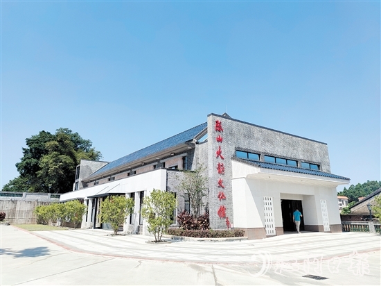 陳山村深入挖掘獨(dú)有文化資源，加快打造鐵夫故里品牌。圖為陳山火龍文化館。