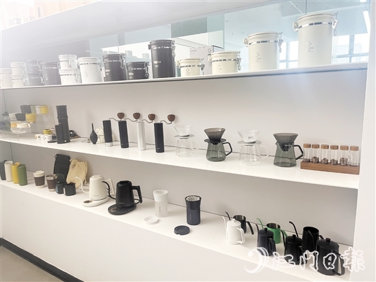 “江門制造”咖啡器具獲青睞。