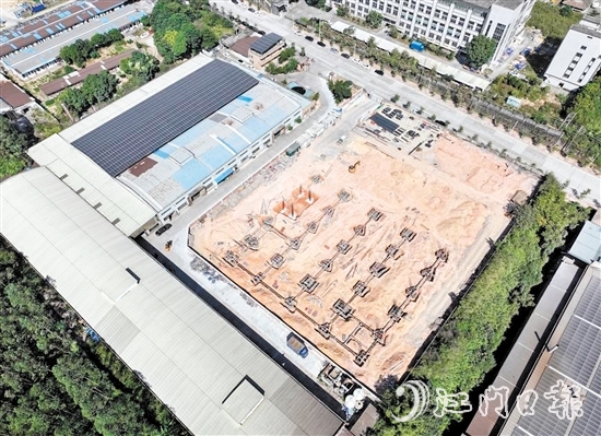 帝富尼智能家居科技有限公司拿到地塊后馬上開(kāi)始建設(shè)，地塊已完成打樁，正在進(jìn)行基礎(chǔ)建設(shè)。