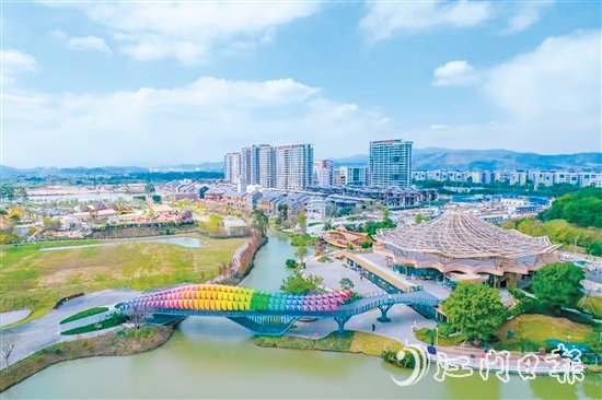 古勞水鄉(xiāng)旅游區(qū)成為鶴山市及周邊城市游客親近自然、感受水鄉(xiāng)魅力的好去處。