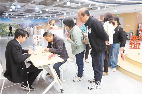 活動中，各位人才參與互動小游戲。