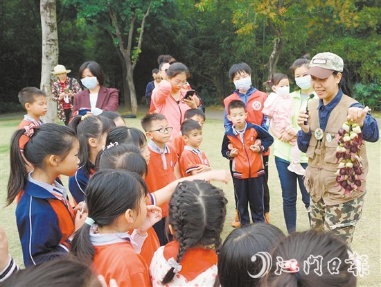 東湖公園舉辦科普活動。