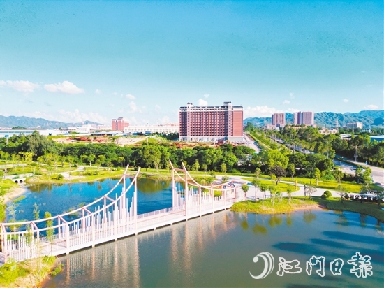 崖門鎮(zhèn)全力打造現(xiàn)代化產(chǎn)教新城。