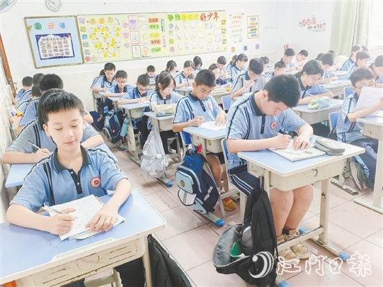 振華學校舉辦的讀書月活動，以“趣味競賽”的方式，幫助學生檢驗學習成果。