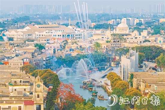 “五一”假期，赤坎華僑古鎮(zhèn)將結(jié)合騎樓、碉樓以及臨江、游船及演藝特色舉辦“赤坎有咖味”活動。