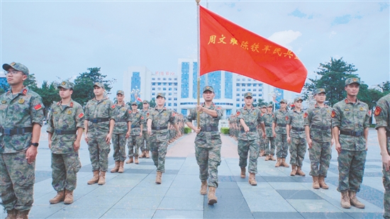 開平周文雍陳鐵軍民兵連黨員比例達49%。