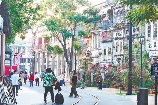 赤坎華僑古鎮(zhèn)建筑獨特，成為影視劇的取景地。