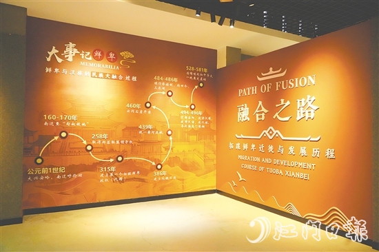 近年來，鶴山高質(zhì)量推進(jìn)村史館建設(shè)。圖為龍口鎮(zhèn)霄南鮮卑古村落文化館。