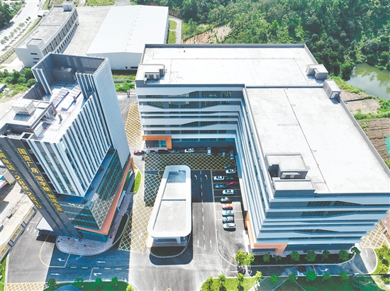 廣東青瀾生物制藥技術有限公司項目所在地——開平市翠山湖工業(yè)孵化基地。