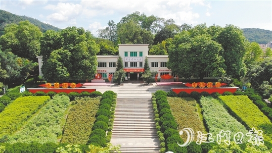 紀念周恩來總理視察新會圖片展是開展紅色主題研學的重要點位。