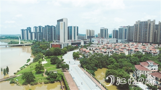恩平人氣旺盛的商業(yè)綜合圈錦江國(guó)際新城。