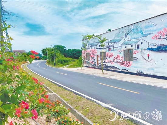 雅瑤鎮(zhèn)昆東元太線的風貌大大提升。