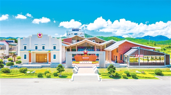 臺(tái)山市都斛鎮(zhèn)依托林基路紅色精神搭建各民族群眾同心橋梁。