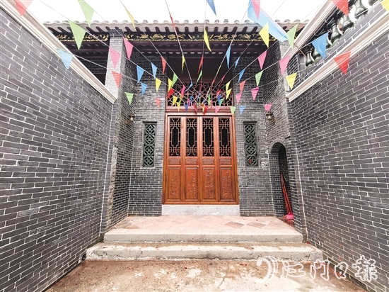 在社會各界的共同推動下，譚鑣故居修繕工程順利完工。