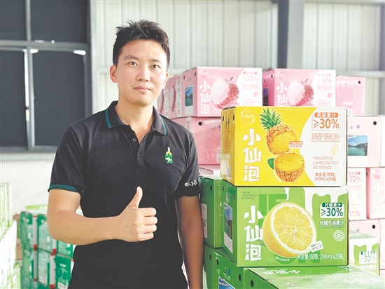 麥志鴻表示，企業(yè)產(chǎn)品的核心原料都來自臺山本地。