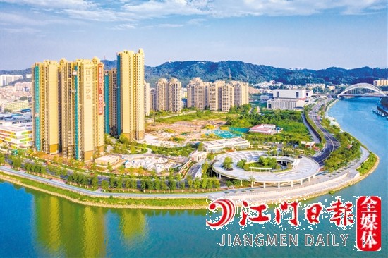 江門二沙島為江門河所環(huán)抱。