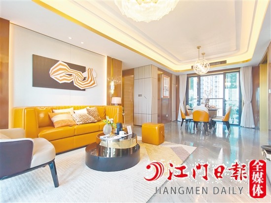 江門二沙島戶型南北對流，通風(fēng)采光好。商家供圖