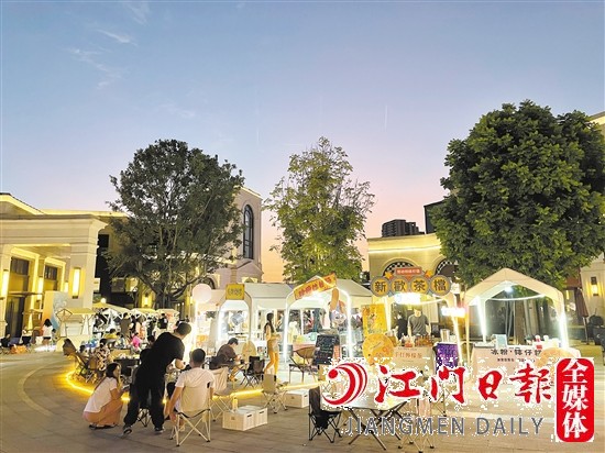 市區(qū)樓盤舉辦市集成了一種潮流。