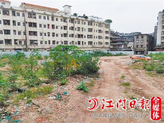 會城詩書街舊改地塊實拍圖。