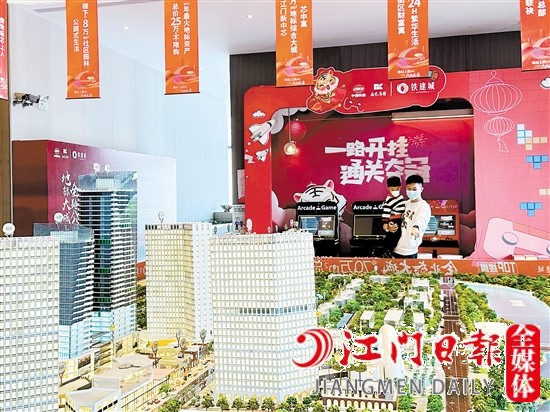 春節(jié)期間，房企做足準(zhǔn)備，迎接購房者的到來。