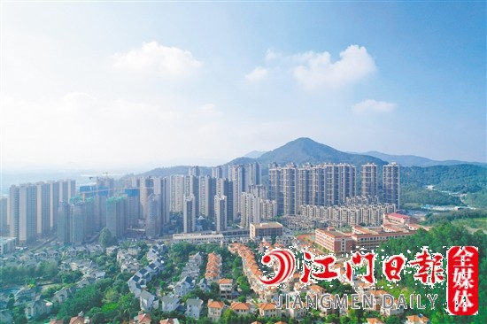 1月江門共賣出3084套一手住宅，群華路板塊樓盤熱銷。