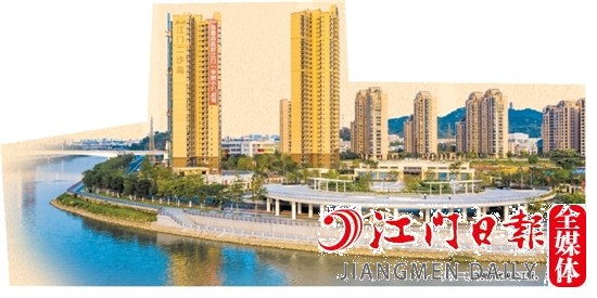 江門二沙島擁有優(yōu)美的江景。