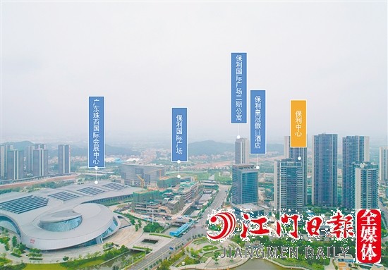 保利時(shí)光匯首批公寓“領(lǐng)證”。圖為樓盤位置示意圖。