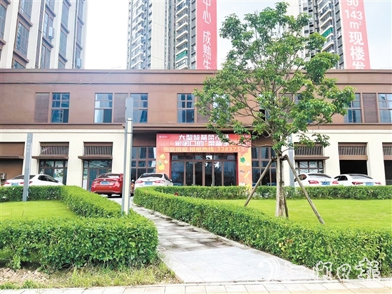 濱江新區(qū)華盛路將迎來第一個肉菜市場。