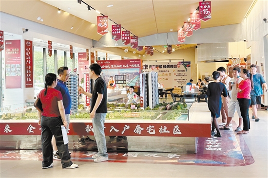 江門樓市銷售火熱。