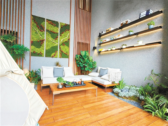 第四代住宅具有空間利用率高的特點(diǎn)。