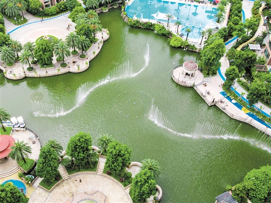 錦富·匯景灣以“湖居生活”屢獲殊榮。