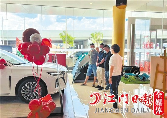 國產(chǎn)車越來越受江門消費者青睞。