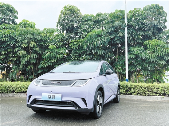 2023款海豚外觀及內(nèi)飾。